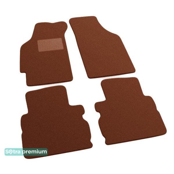 Sotra 00277-CH-TERRA Interior mats Sotra two-layer terracotta for Honda Civic (1983-1987), set 00277CHTERRA: Buy near me in Poland at 2407.PL - Good price!