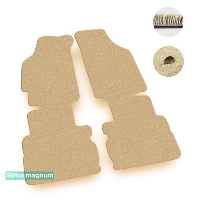 Sotra 00277-MG20-BEIGE Interior mats Sotra two-layer beige for Honda Civic (1983-1987), set 00277MG20BEIGE: Buy near me in Poland at 2407.PL - Good price!