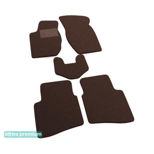 Sotra 00278-CH-CHOCO Interior mats Sotra two-layer brown for Lancia Thema (1989-1994), set 00278CHCHOCO: Buy near me in Poland at 2407.PL - Good price!