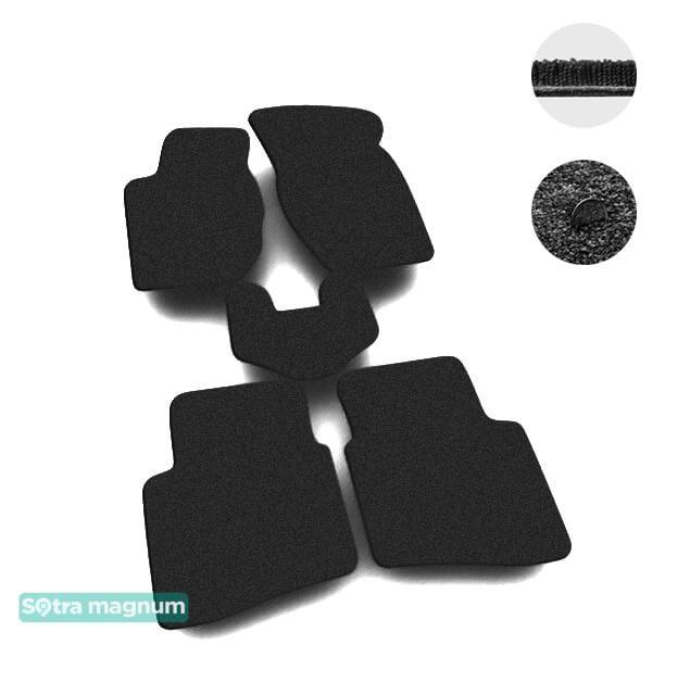 Sotra 00278-MG15-BLACK Interior mats Sotra two-layer black for Lancia Thema (1989-1994), set 00278MG15BLACK: Buy near me in Poland at 2407.PL - Good price!