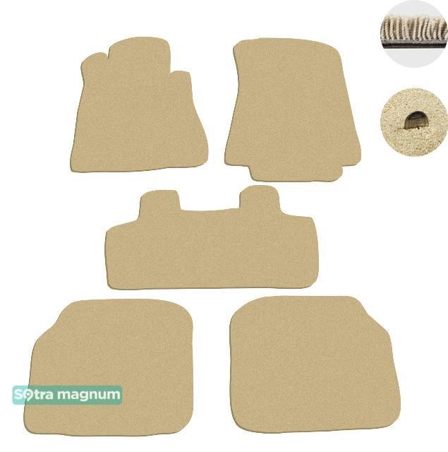 Sotra 00284-MG20-BEIGE Interior mats Sotra two-layer beige for Mercedes S-class (1991-1998), set 00284MG20BEIGE: Buy near me at 2407.PL in Poland at an Affordable price!
