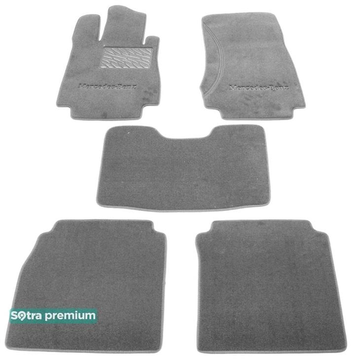 Sotra 00334-CH-GREY Interior mats Sotra two-layer gray for Mercedes S-class (1998-2005), set 00334CHGREY: Buy near me in Poland at 2407.PL - Good price!