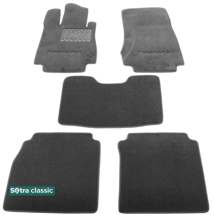 Sotra 00334-GD-GREY Interior mats Sotra two-layer gray for Mercedes S-class (1998-2005), set 00334GDGREY: Buy near me in Poland at 2407.PL - Good price!