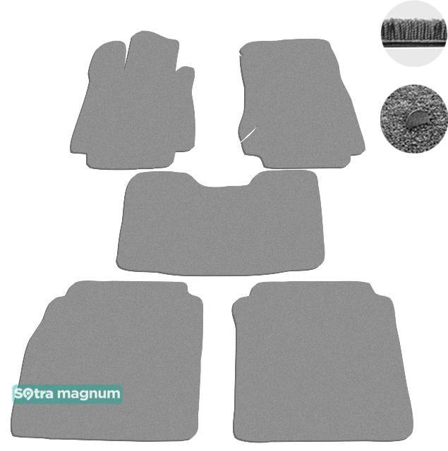 Sotra 00334-MG20-GREY Interior mats Sotra two-layer gray for Mercedes S-class (1998-2005), set 00334MG20GREY: Buy near me in Poland at 2407.PL - Good price!