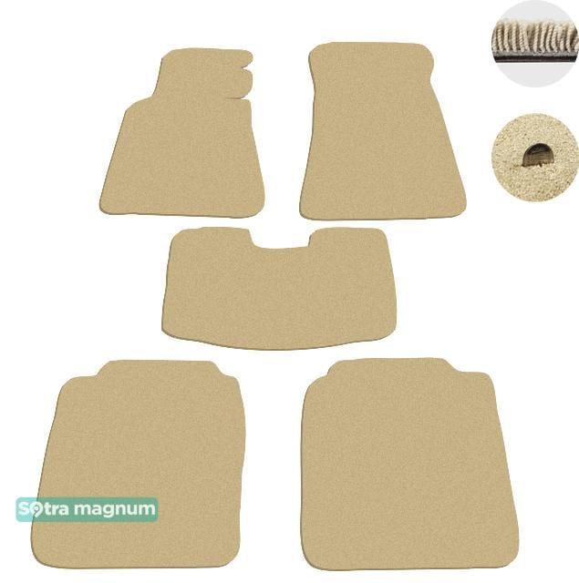 Sotra 00338-MG20-BEIGE Interior mats Sotra two-layer beige for BMW 7-series (1986-1994), set 00338MG20BEIGE: Buy near me in Poland at 2407.PL - Good price!