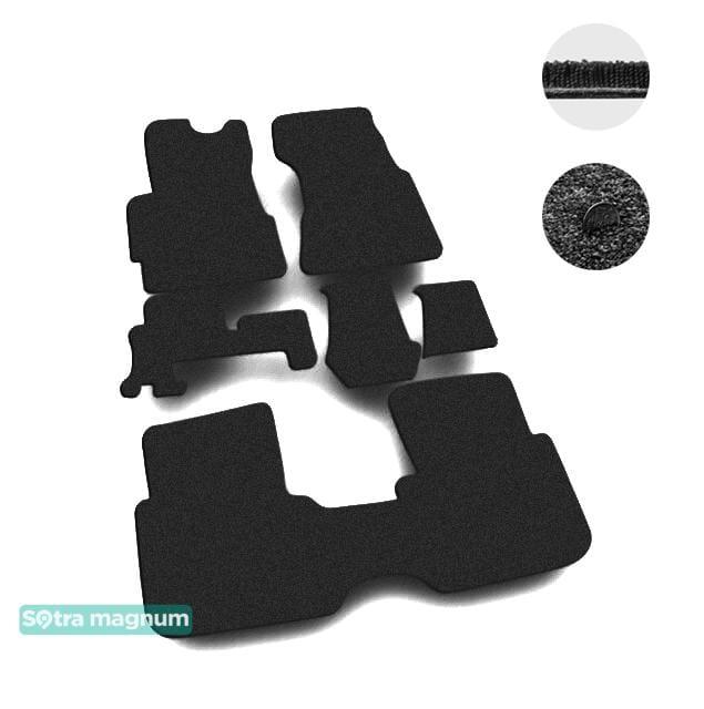 Sotra 00339-MG15-BLACK Interior mats Sotra two-layer black for Honda Cr-v (1997-2001), set 00339MG15BLACK: Buy near me at 2407.PL in Poland at an Affordable price!