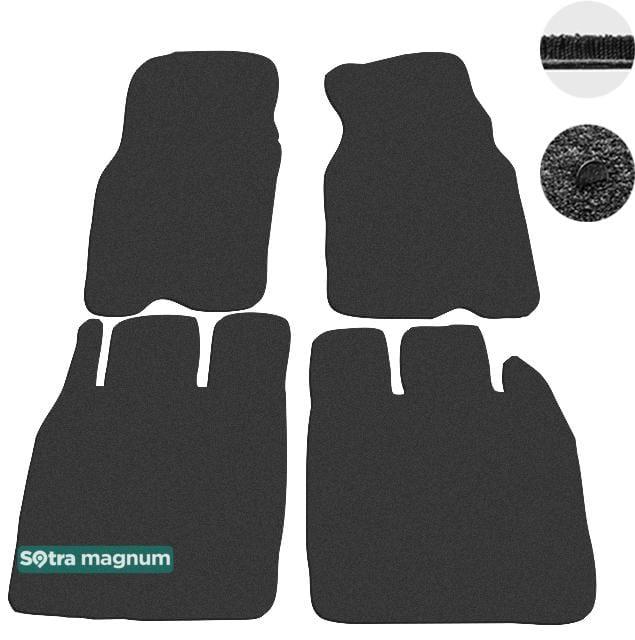 Sotra 00342-MG15-BLACK Interior mats Sotra two-layer black for Jeep Grand cherokee (1993-1998), set 00342MG15BLACK: Buy near me in Poland at 2407.PL - Good price!