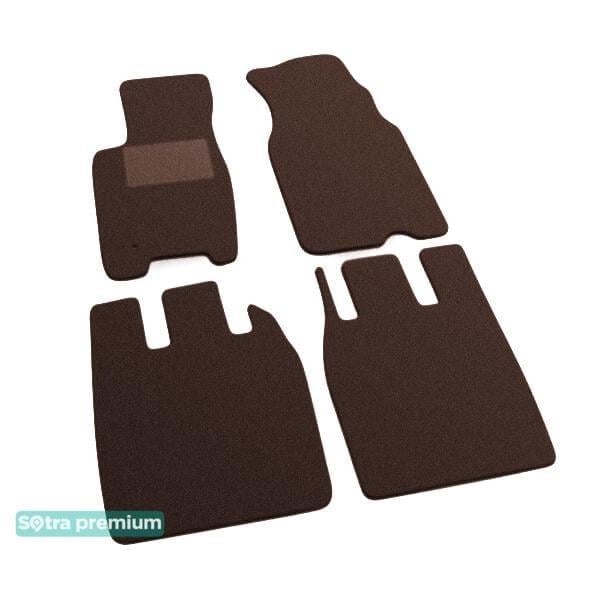 Sotra 00343-CH-CHOCO Interior mats Sotra two-layer brown for Jeep Grand cherokee (1999-2004), set 00343CHCHOCO: Buy near me at 2407.PL in Poland at an Affordable price!