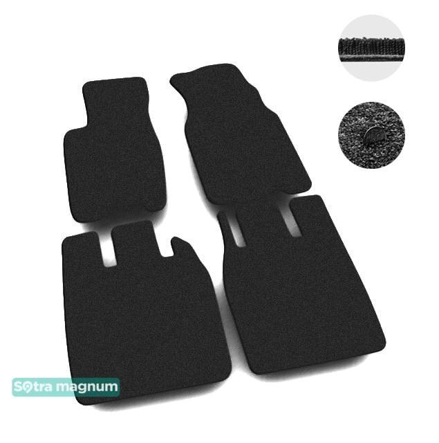 Sotra 00343-MG15-BLACK Interior mats Sotra two-layer black for Jeep Grand cherokee (1999-2004), set 00343MG15BLACK: Buy near me in Poland at 2407.PL - Good price!