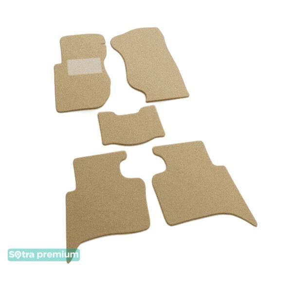 Sotra 00344-CH-BEIGE Interior mats Sotra two-layer beige for KIA Sportage (1993-2005), set 00344CHBEIGE: Buy near me in Poland at 2407.PL - Good price!