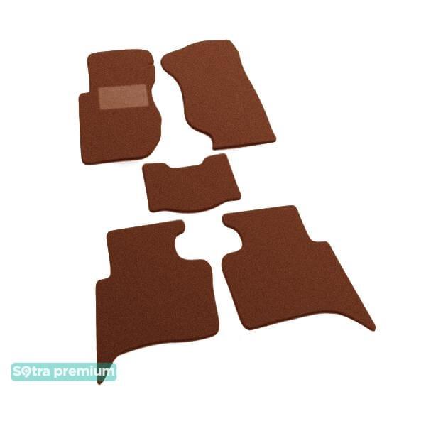 Sotra 00344-CH-TERRA Interior mats Sotra two-layer terracotta for KIA Sportage (1993-2005), set 00344CHTERRA: Buy near me in Poland at 2407.PL - Good price!