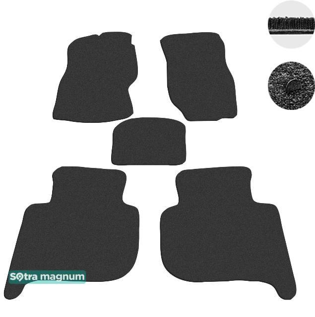Sotra 00352-MG15-BLACK Interior mats Sotra two-layer black for Nissan Terrano ii / mistral (1993-2006), set 00352MG15BLACK: Buy near me in Poland at 2407.PL - Good price!