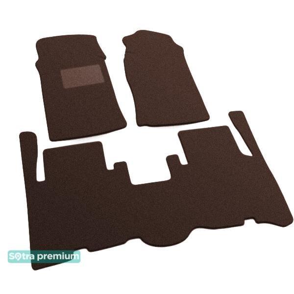 Sotra 00353-CH-CHOCO Interior mats Sotra two-layer brown for Opel Frontera A (1991-1998), set 00353CHCHOCO: Buy near me in Poland at 2407.PL - Good price!