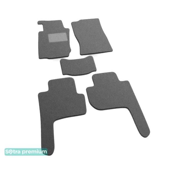 Sotra 00361-CH-GREY Interior mats Sotra two-layer gray for Toyota Land cruiser prado (1996-2002), set 00361CHGREY: Buy near me in Poland at 2407.PL - Good price!