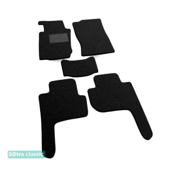 Sotra 00361-GD-BLACK Interior mats Sotra two-layer black for Toyota Land cruiser prado (1996-2002), set 00361GDBLACK: Buy near me in Poland at 2407.PL - Good price!