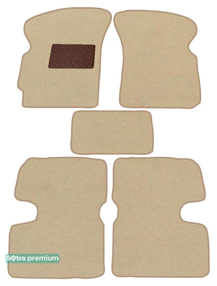 Sotra 00456-CH-BEIGE Interior mats Sotra two-layer beige for Daewoo Matiz (1998-2008), set 00456CHBEIGE: Buy near me in Poland at 2407.PL - Good price!