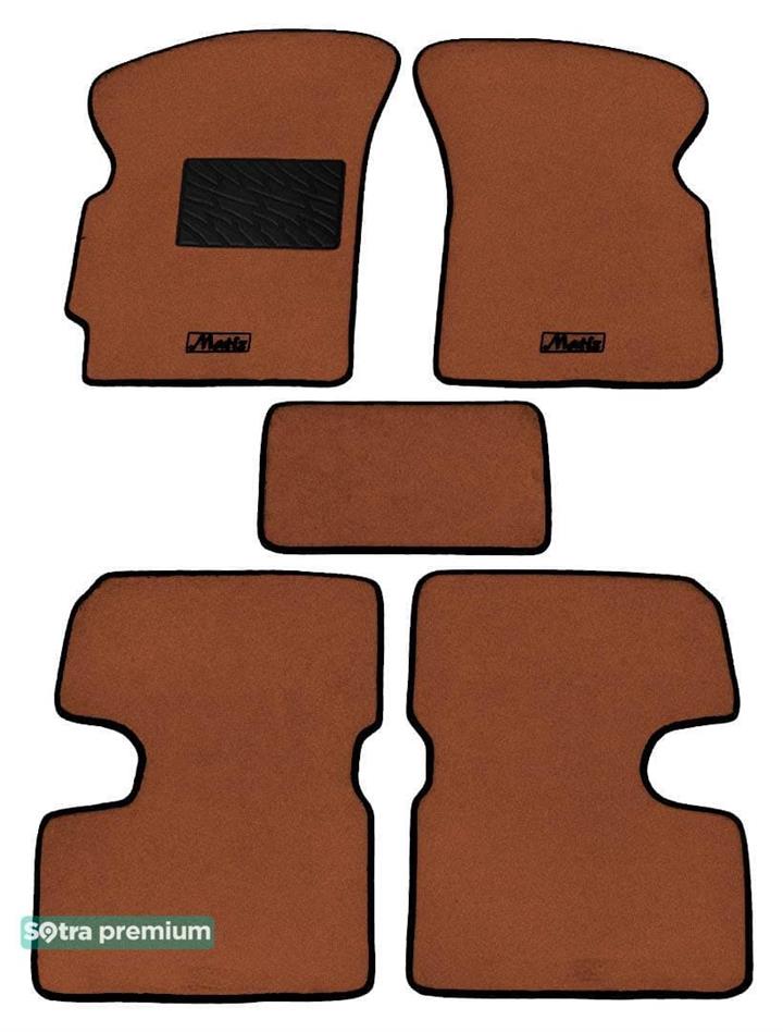 Sotra 00456-CH-TERRA Interior mats Sotra two-layer terracotta for Daewoo Matiz (1998-2008), set 00456CHTERRA: Buy near me in Poland at 2407.PL - Good price!