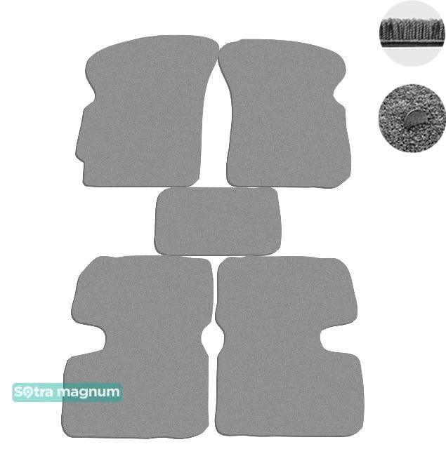 Sotra 00456-MG20-GREY Interior mats Sotra two-layer gray for Daewoo Matiz (1998-2008), set 00456MG20GREY: Buy near me in Poland at 2407.PL - Good price!