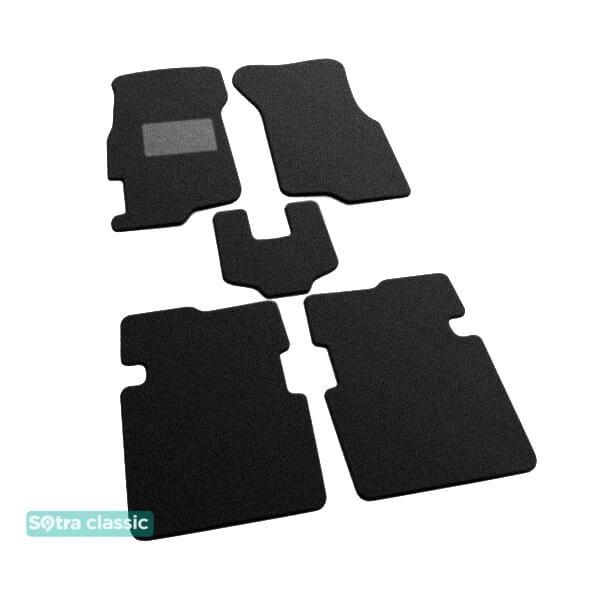 Sotra 00463-GD-BLACK Interior mats Sotra two-layer black for Rover 400 (1995-1999), set 00463GDBLACK: Buy near me in Poland at 2407.PL - Good price!
