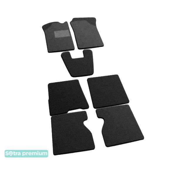 Sotra 00468-CH-BLACK Interior mats Sotra two-layer black for Renault Kangoo (1997-2007), set 00468CHBLACK: Buy near me in Poland at 2407.PL - Good price!