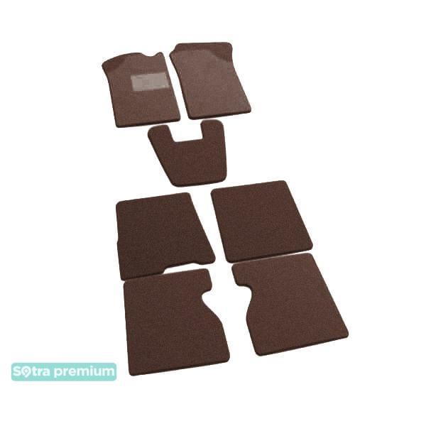 Sotra 00468-CH-CHOCO Interior mats Sotra two-layer brown for Renault Kangoo (1997-2007), set 00468CHCHOCO: Buy near me in Poland at 2407.PL - Good price!