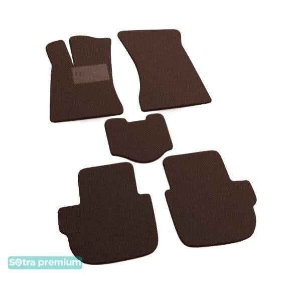 Sotra 00473-CH-CHOCO Interior mats Sotra two-layer brown for Volvo 440 (1987-1997), set 00473CHCHOCO: Buy near me in Poland at 2407.PL - Good price!