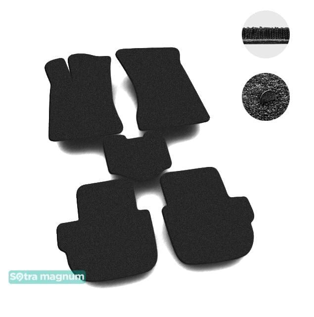 Sotra 00473-MG15-BLACK Interior mats Sotra two-layer black for Volvo 440 (1987-1997), set 00473MG15BLACK: Buy near me at 2407.PL in Poland at an Affordable price!
