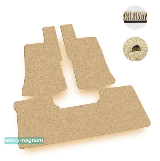 Sotra 00477-MG20-BEIGE Interior mats Sotra two-layer beige for Mercedes G-class (1979-1992), set 00477MG20BEIGE: Buy near me in Poland at 2407.PL - Good price!