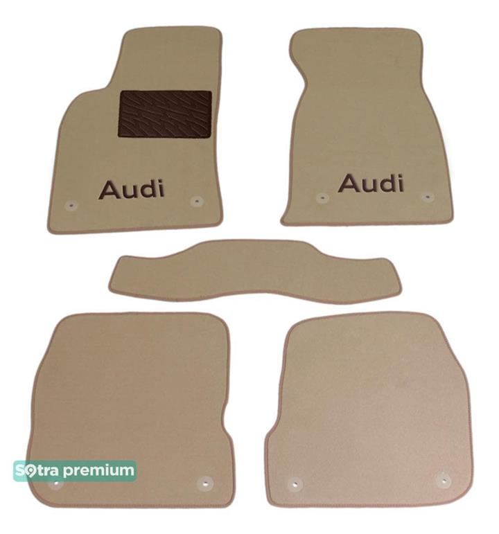 Sotra 00479-CH-BEIGE Interior mats Sotra two-layer beige for Audi A6 (1998-2004), set 00479CHBEIGE: Buy near me in Poland at 2407.PL - Good price!