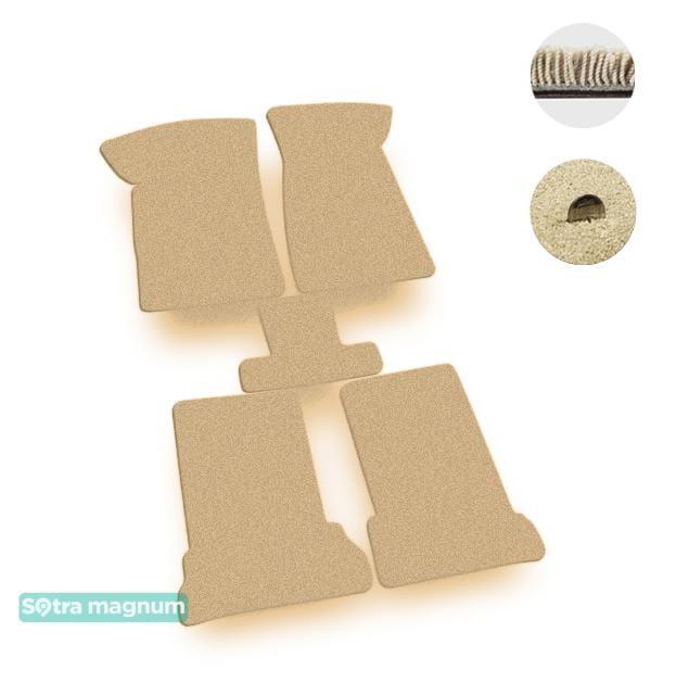 Sotra 00487-MG20-BEIGE Interior mats Sotra two-layer beige for Volkswagen Passat (1981-1988), set 00487MG20BEIGE: Buy near me in Poland at 2407.PL - Good price!