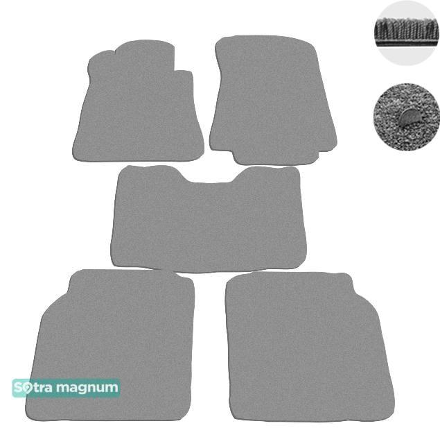 Sotra 00489-MG20-GREY Interior mats Sotra two-layer gray for Mercedes S-class (1991-1998), set 00489MG20GREY: Buy near me in Poland at 2407.PL - Good price!