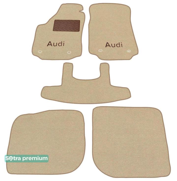 Sotra 00511-CH-BEIGE Interior mats Sotra two-layer beige for Audi A6 (1995-1997), set 00511CHBEIGE: Buy near me in Poland at 2407.PL - Good price!