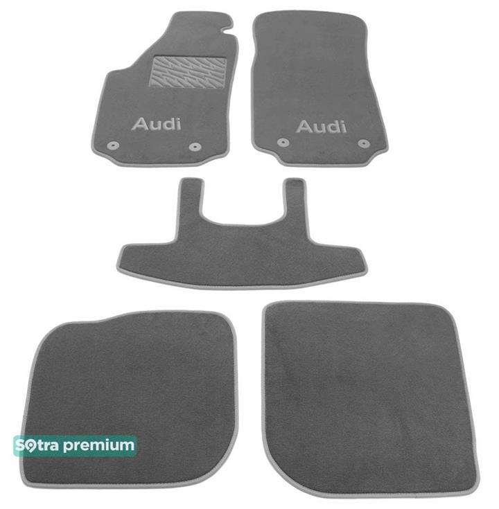 Sotra 00511-CH-GREY Interior mats Sotra two-layer gray for Audi A6 (1995-1997), set 00511CHGREY: Buy near me in Poland at 2407.PL - Good price!