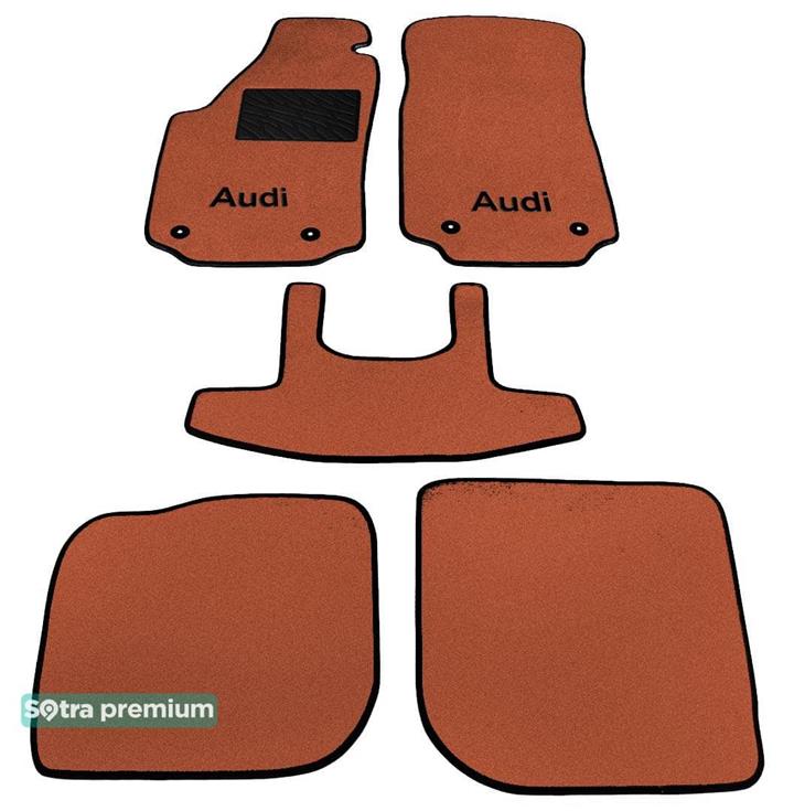 Sotra 00511-CH-TERRA Interior mats Sotra two-layer terracotta for Audi A6 (1995-1997), set 00511CHTERRA: Buy near me in Poland at 2407.PL - Good price!