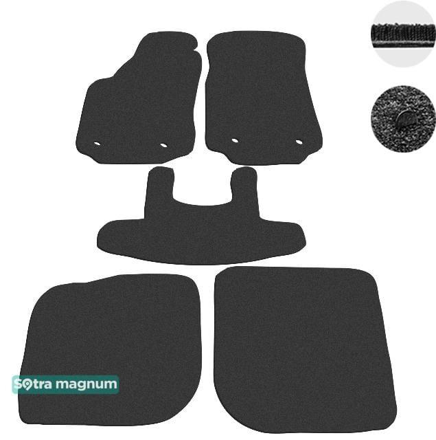Sotra 00511-MG15-BLACK Interior mats Sotra two-layer black for Audi A6 (1995-1997), set 00511MG15BLACK: Buy near me in Poland at 2407.PL - Good price!