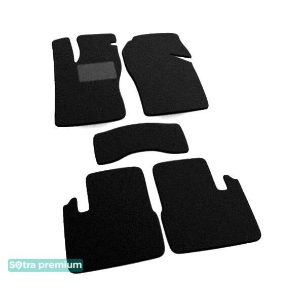 Sotra 00512-CH-BLACK Interior mats Sotra two-layer black for Opel Vectra a (1988-1995), set 00512CHBLACK: Buy near me in Poland at 2407.PL - Good price!