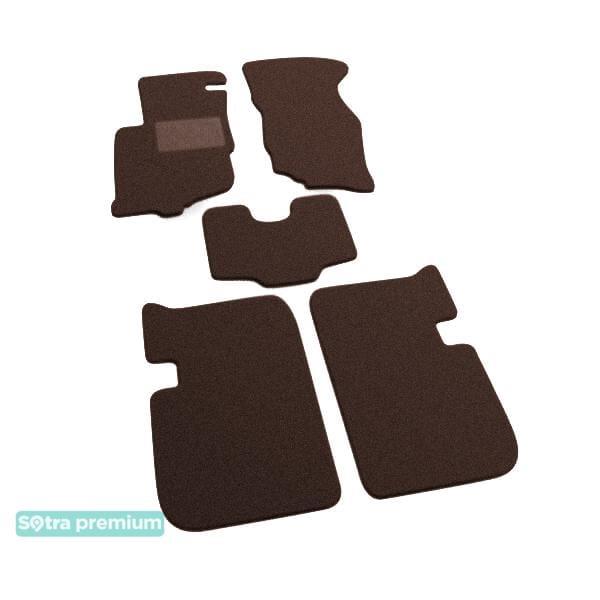 Sotra 00518-CH-CHOCO Interior mats Sotra two-layer brown for Mitsubishi Lancer (1996-2003), set 00518CHCHOCO: Buy near me in Poland at 2407.PL - Good price!