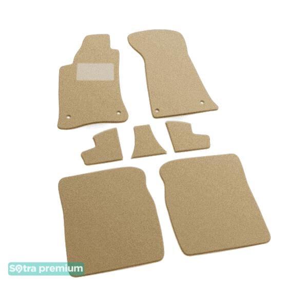 Sotra 00537-CH-BEIGE Interior mats Sotra two-layer beige for Audi 80 (1991-1996), set 00537CHBEIGE: Buy near me in Poland at 2407.PL - Good price!