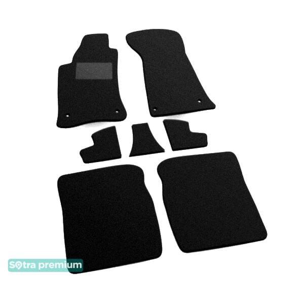 Sotra 00537-CH-BLACK Interior mats Sotra two-layer black for Audi 80 (1991-1996), set 00537CHBLACK: Buy near me in Poland at 2407.PL - Good price!
