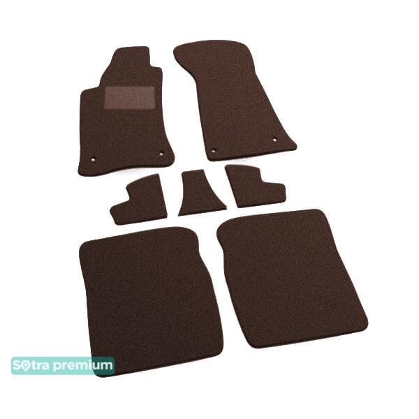 Sotra 00537-CH-CHOCO Interior mats Sotra two-layer brown for Audi 80 (1991-1996), set 00537CHCHOCO: Buy near me in Poland at 2407.PL - Good price!