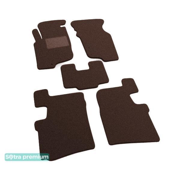 Sotra 00542-CH-CHOCO Interior mats Sotra two-layer brown for Mitsubishi Space star (1998-2005), set 00542CHCHOCO: Buy near me in Poland at 2407.PL - Good price!