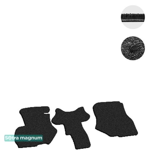 Sotra 00546-1-MG15-BLACK Interior mats Sotra two-layer black for Mitsubishi Space wagon (1997-2003), set 005461MG15BLACK: Buy near me in Poland at 2407.PL - Good price!