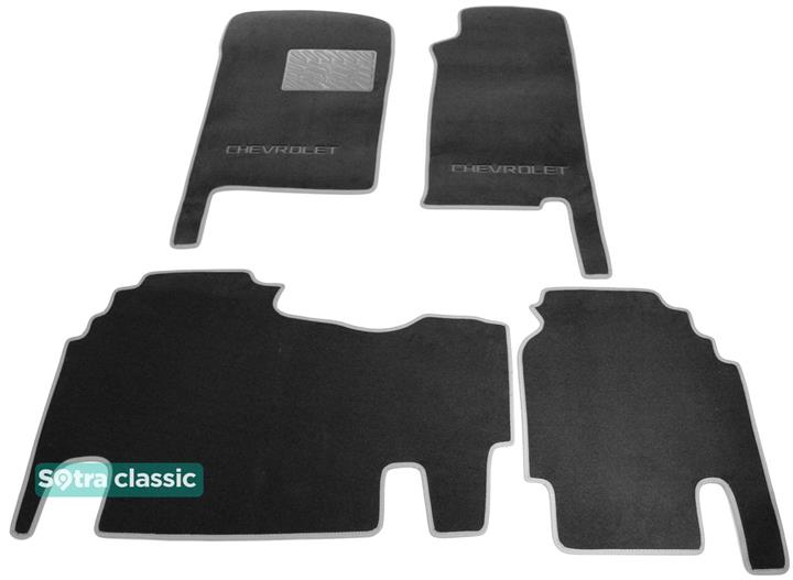 Sotra 00557-2-GD-GREY Interior mats Sotra two-layer gray for Chevrolet Suburban (1999-2006), set 005572GDGREY: Buy near me in Poland at 2407.PL - Good price!
