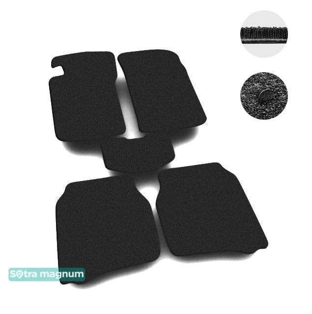 Sotra 00566-MG15-BLACK Interior mats Sotra two-layer black for Toyota Corolla (1998-2000), set 00566MG15BLACK: Buy near me in Poland at 2407.PL - Good price!