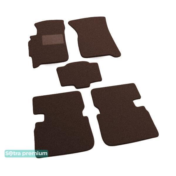 Sotra 00572-CH-CHOCO Interior mats Sotra two-layer brown for KIA Carens (1999-2001), set 00572CHCHOCO: Buy near me at 2407.PL in Poland at an Affordable price!