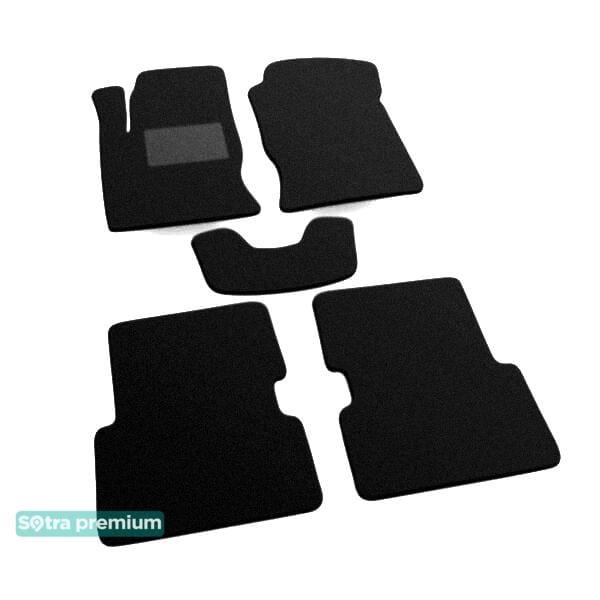 Sotra 00574-CH-BLACK Interior mats Sotra two-layer black for Ford Focus (1998-2005), set 00574CHBLACK: Buy near me in Poland at 2407.PL - Good price!