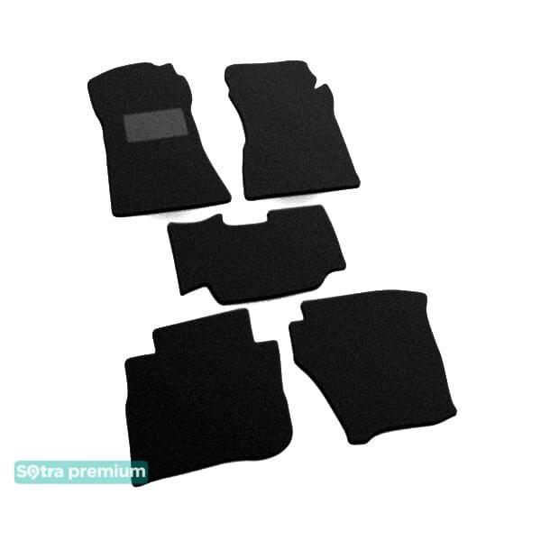 Sotra 00592-CH-BLACK Interior mats Sotra two-layer black for Daewoo Prince (1991-1997), set 00592CHBLACK: Buy near me in Poland at 2407.PL - Good price!