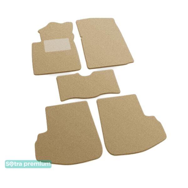Sotra 00596-CH-BEIGE Interior mats Sotra two-layer beige for Toyota Yaris (1999-2005), set 00596CHBEIGE: Buy near me in Poland at 2407.PL - Good price!