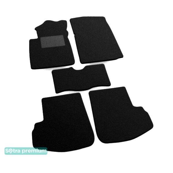 Sotra 00596-CH-BLACK Interior mats Sotra two-layer black for Toyota Yaris (1999-2005), set 00596CHBLACK: Buy near me in Poland at 2407.PL - Good price!