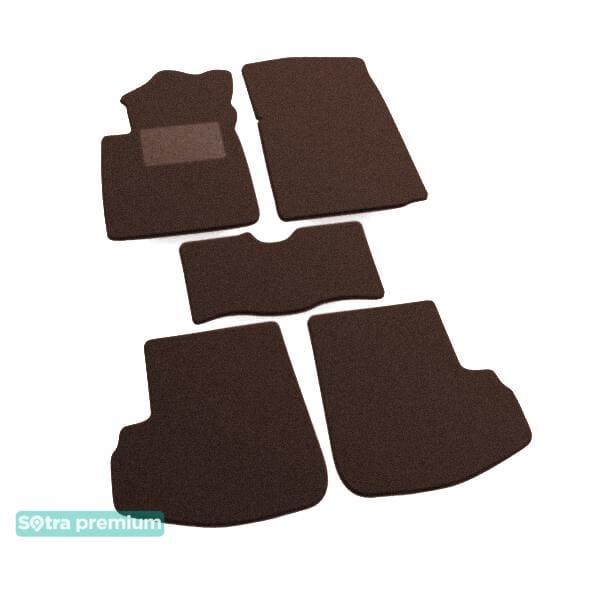 Sotra 00596-CH-CHOCO Interior mats Sotra two-layer brown for Toyota Yaris (1999-2005), set 00596CHCHOCO: Buy near me in Poland at 2407.PL - Good price!